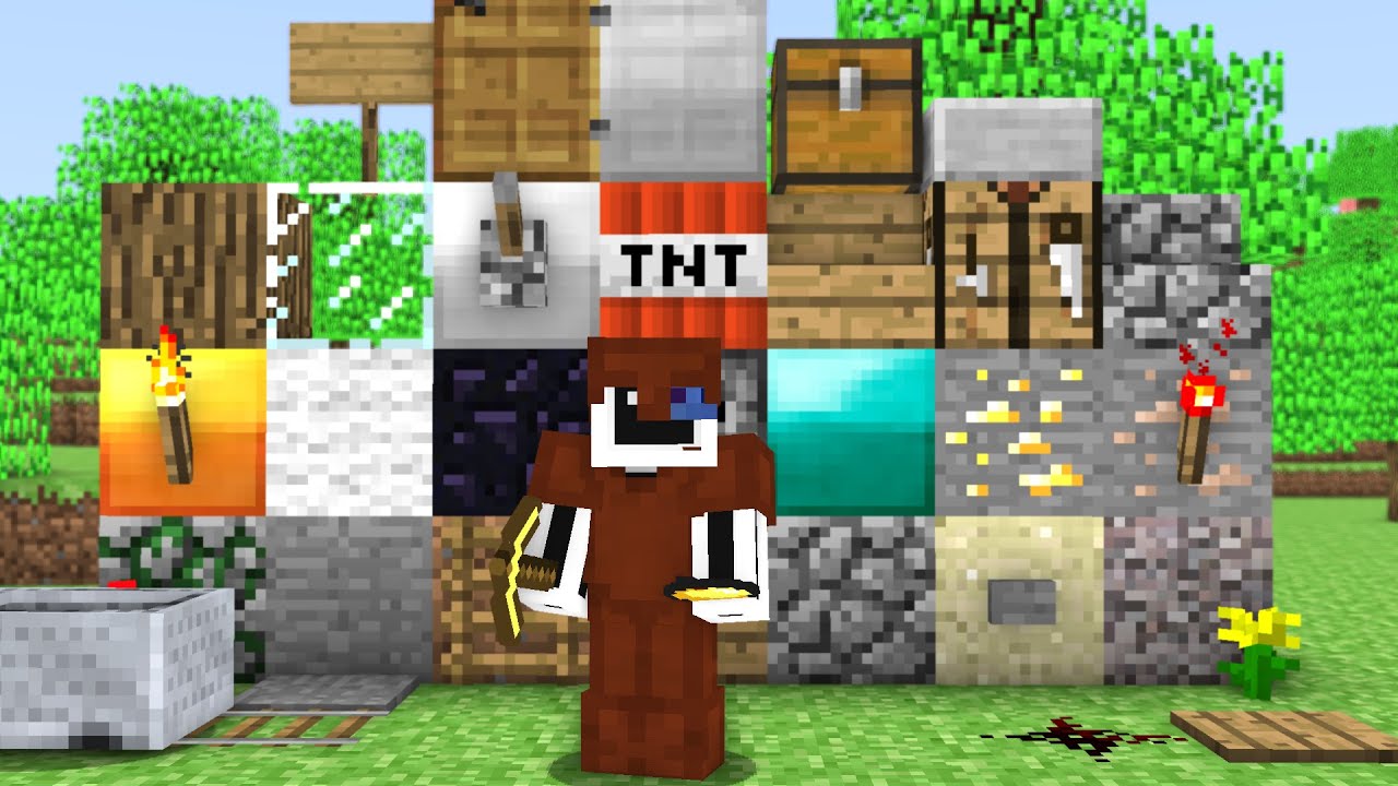 I Collected Every Item in Minecraft Alpha