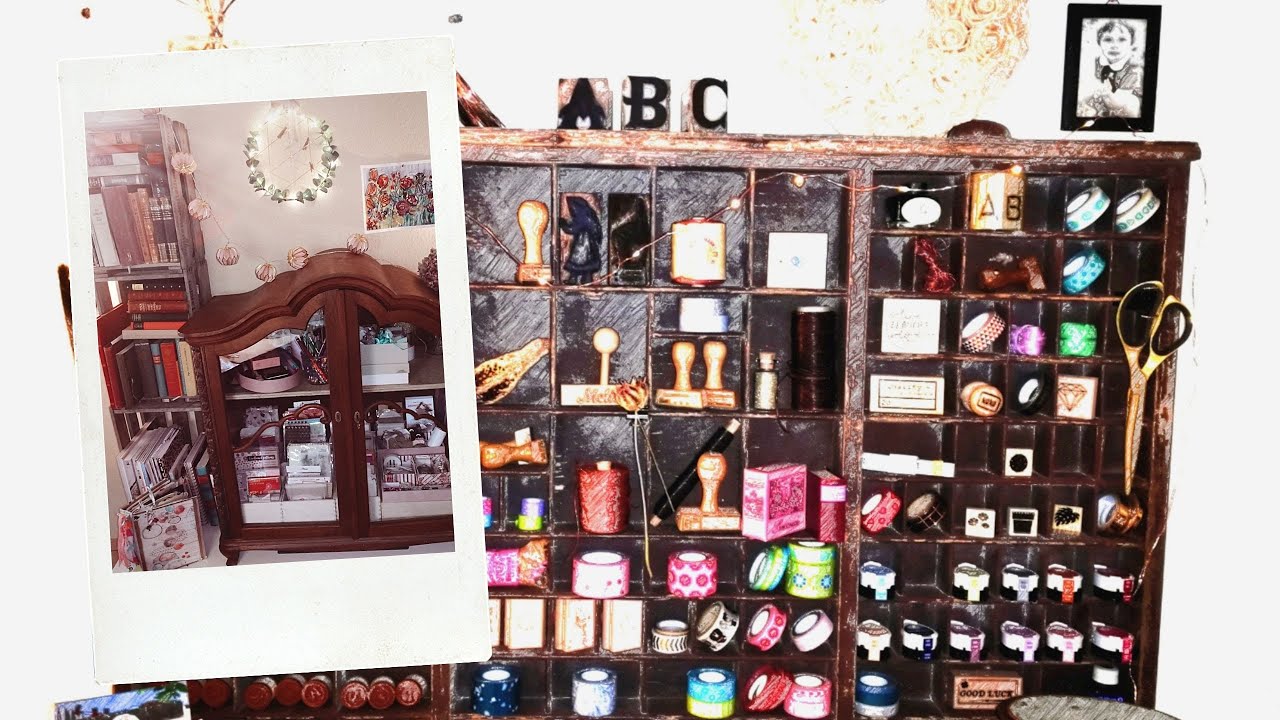 Craftroom Makeover - Bastelecke neu organisiert