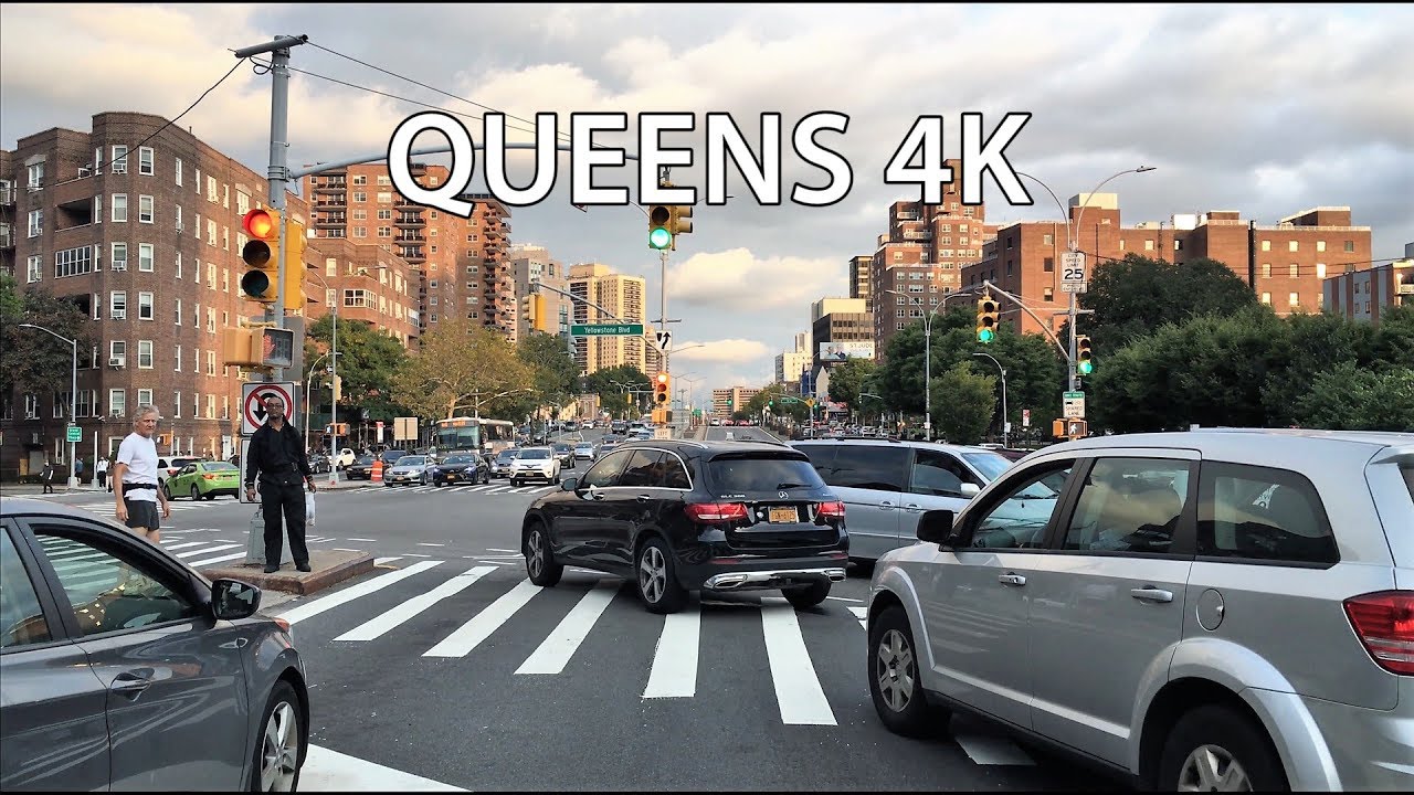 New York City 4K - Queens - Sunset Drive