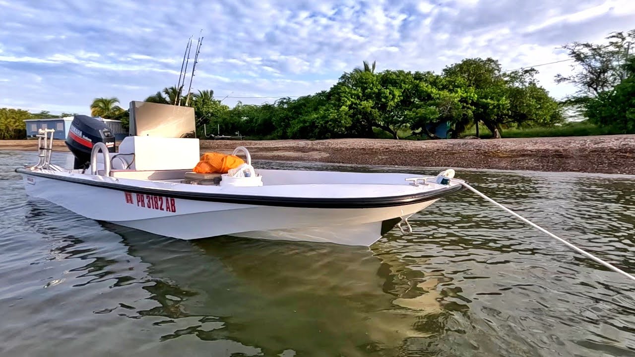 100% Listo - Primera Prueba de la Boston Whaler 15 - Playa Pitahaya Cabo Rojo