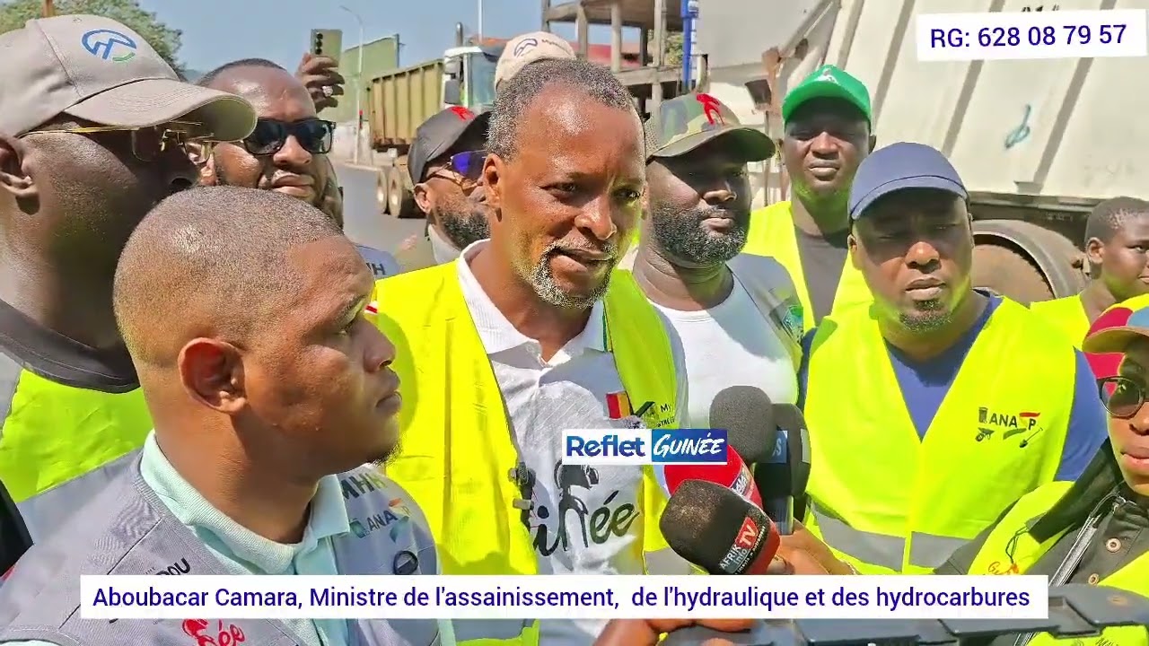 Des nouveaux moyens déployés pour assainir Conakry 