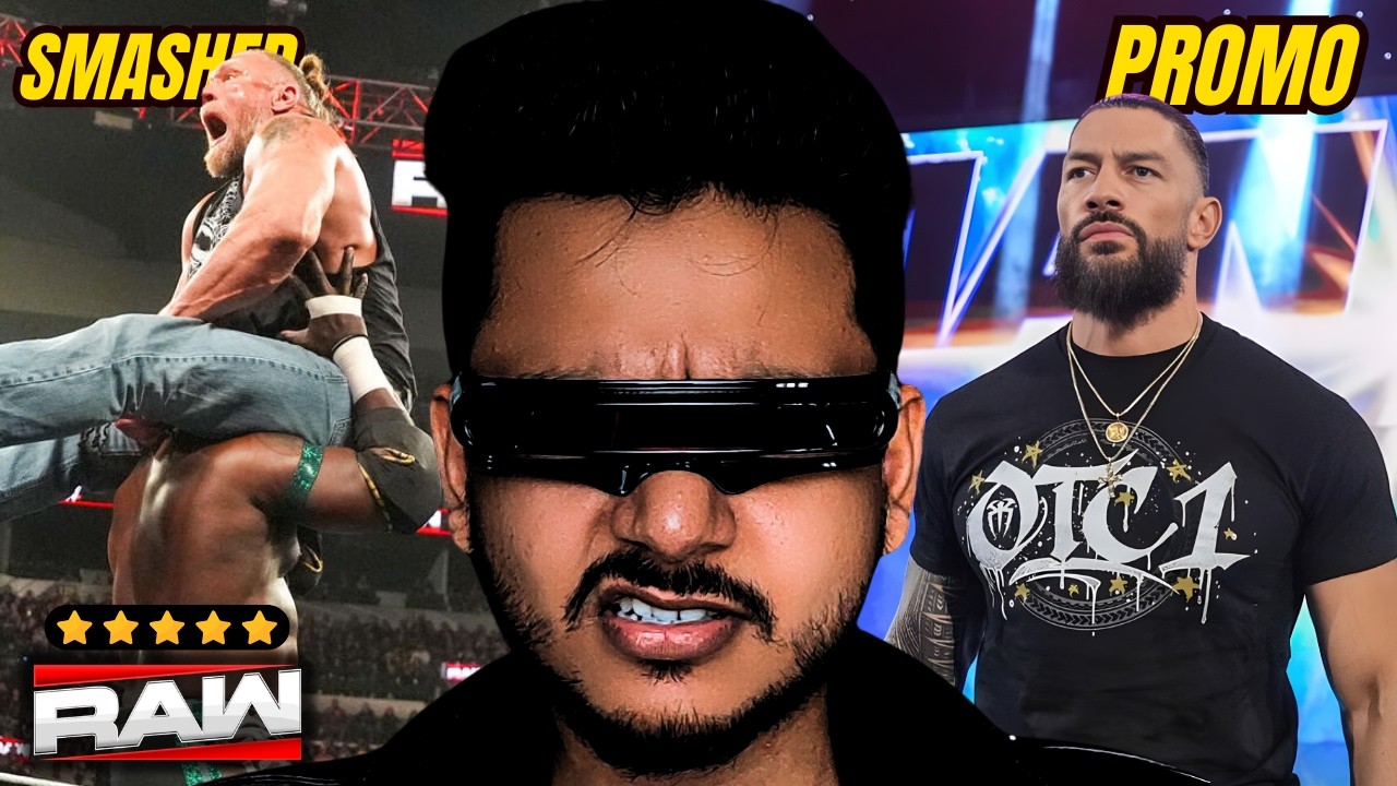 Amazing Raw | Roman Reigns vs Cm Punk Promo | WWE Raw 17 March 2026 | Hindi Review