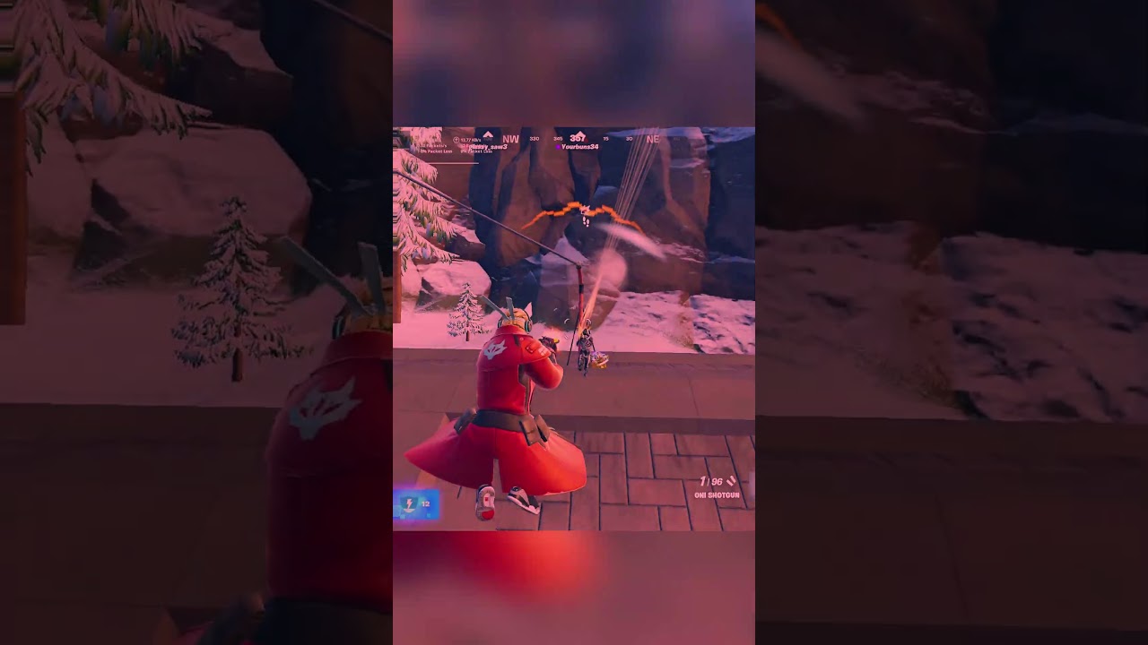 Just messing around... ✌️ #fortnite #shorts