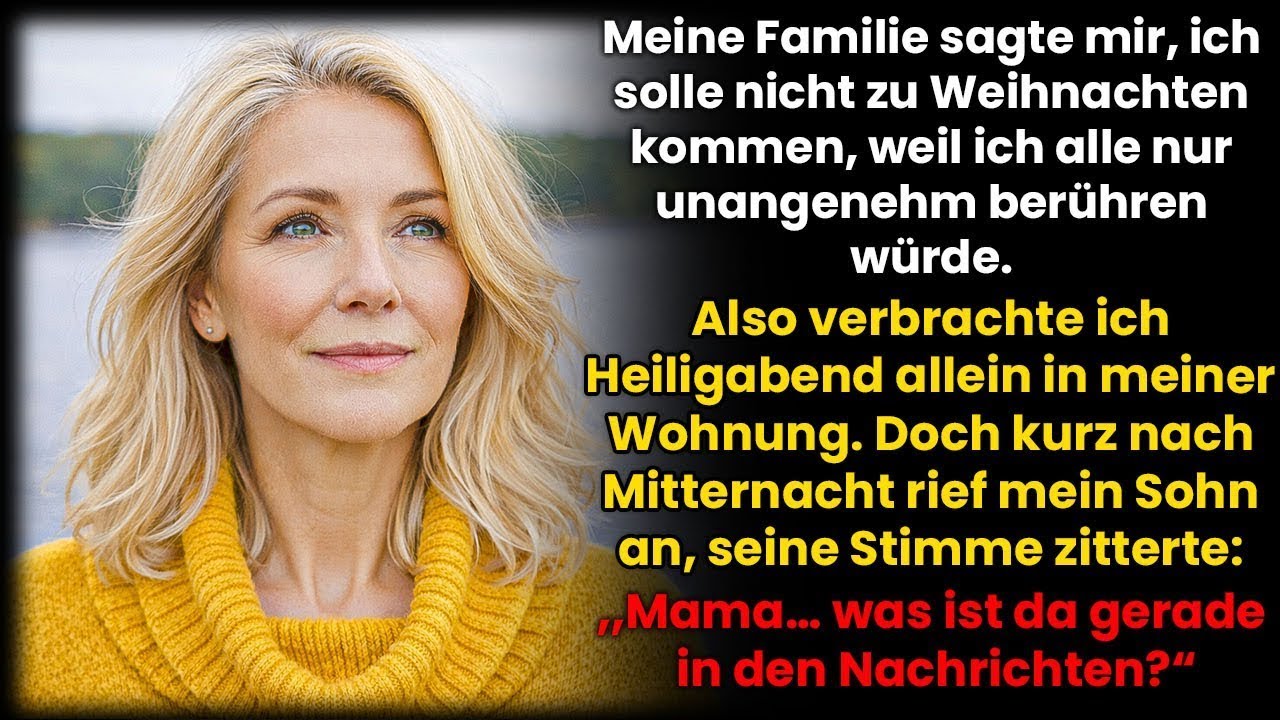 Zu Weihnachten ausgeladen – am nächsten Tag erfuhr mein Sohn, dass ich eine Milliardärin bin