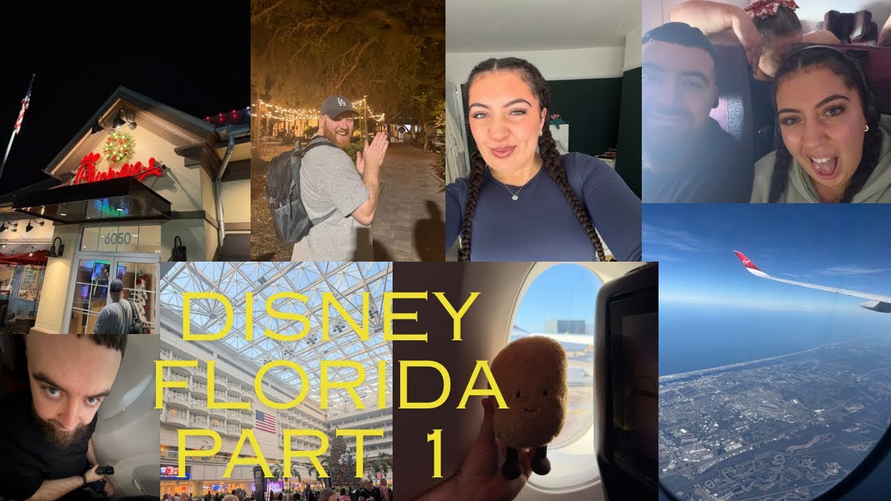 Disney Orlando Vlog Part 1￼🐭✨🎢