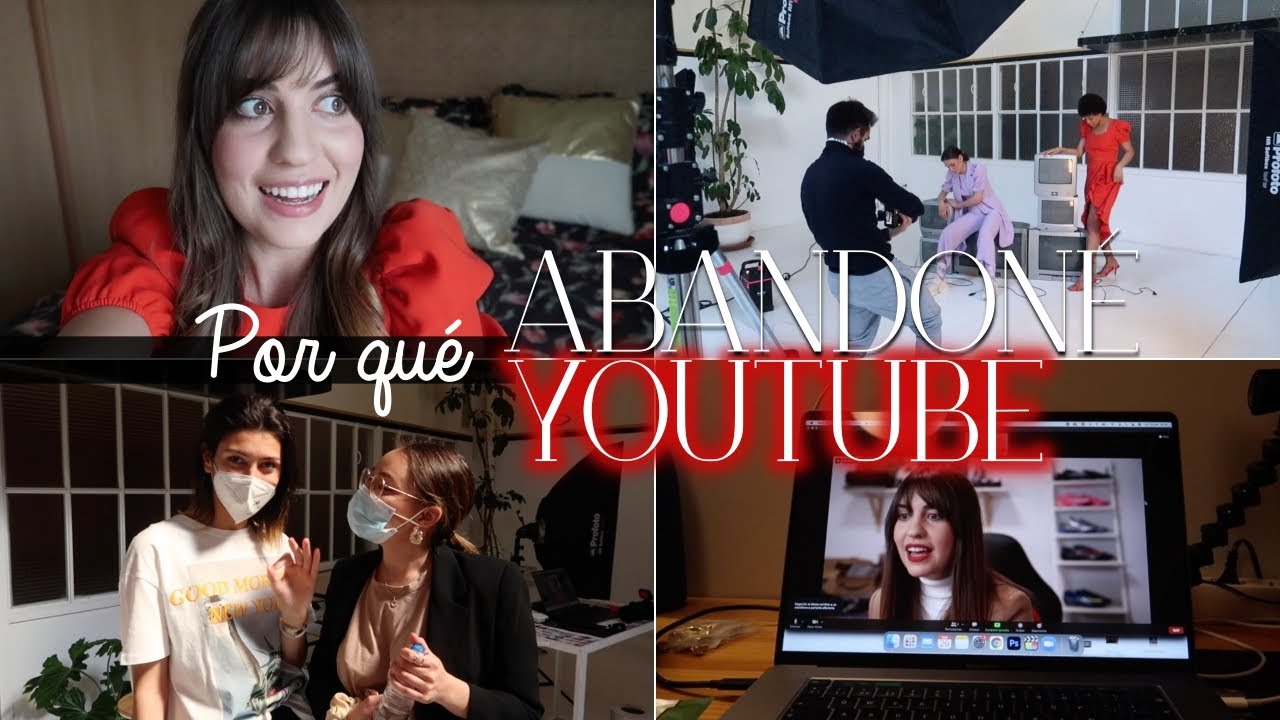 Por qu&eacute; ABANDON&Eacute; YOUTUBE + Detr&aacute;s de c&aacute;maras | Arantxa Ca&ntilde;adas