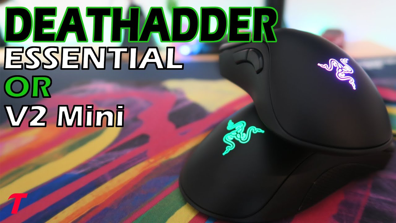 Razer DeathAdder Essential vs DeathAdder V2 Mini - Size IS Everything!