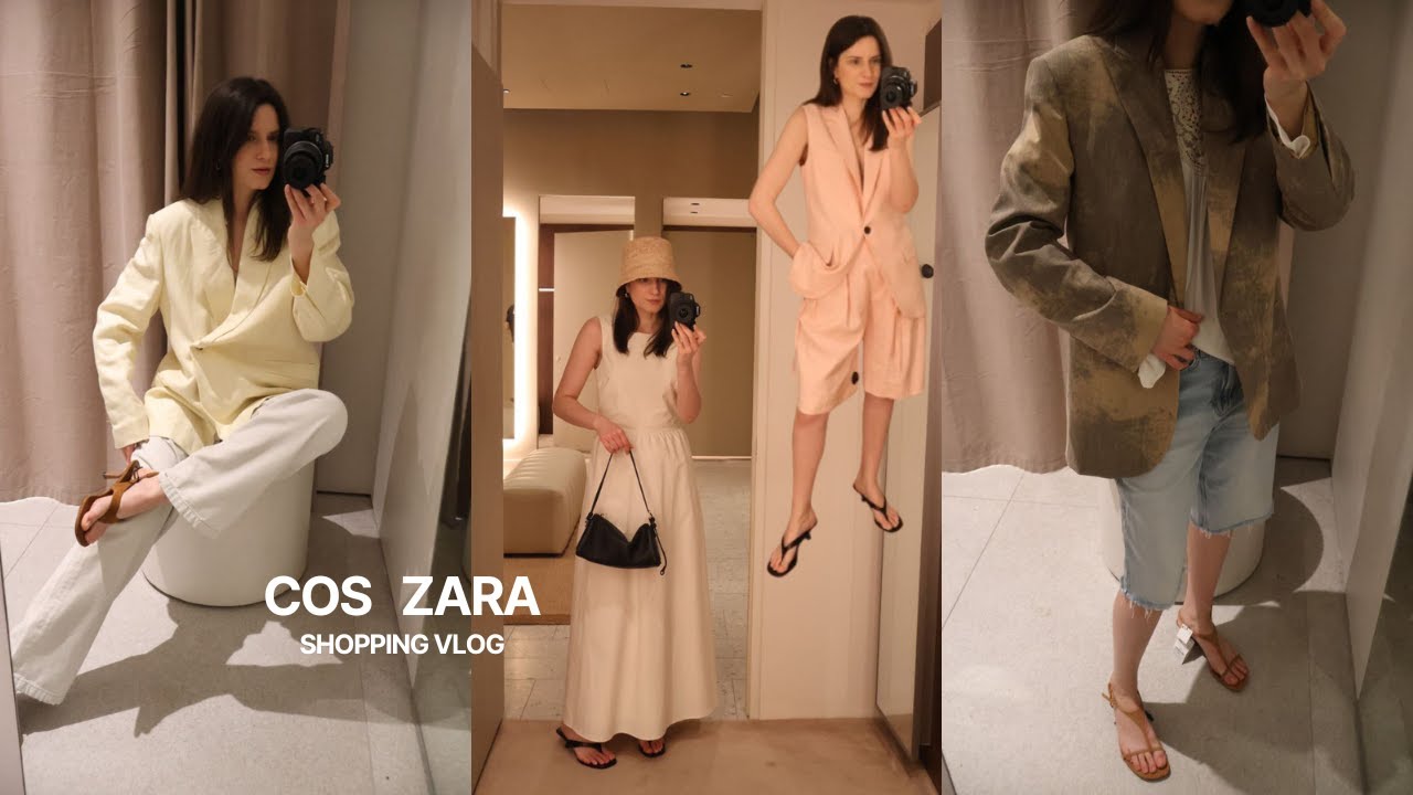 ZARA COS  НОВАЯ КОЛЛЕКЦИЯ ВЕСНА 2025 SHOPPING VLOG #шоппингвпольше
