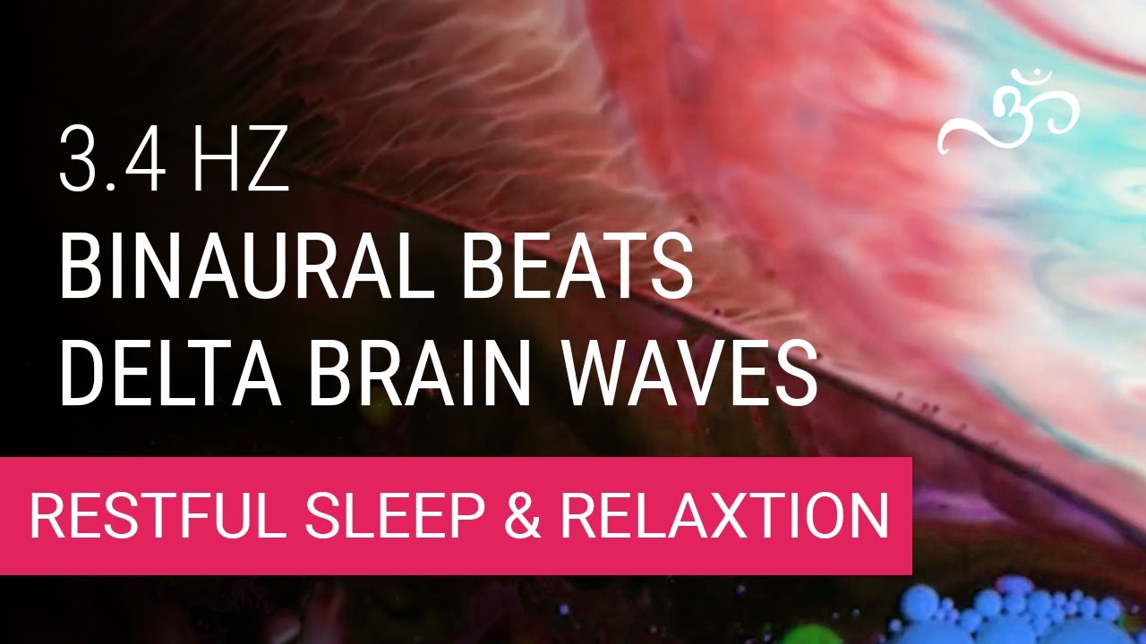 Бинауральные ритмы Pure Delta Brain Waves 3,4 Гц (спокойный сон и р...