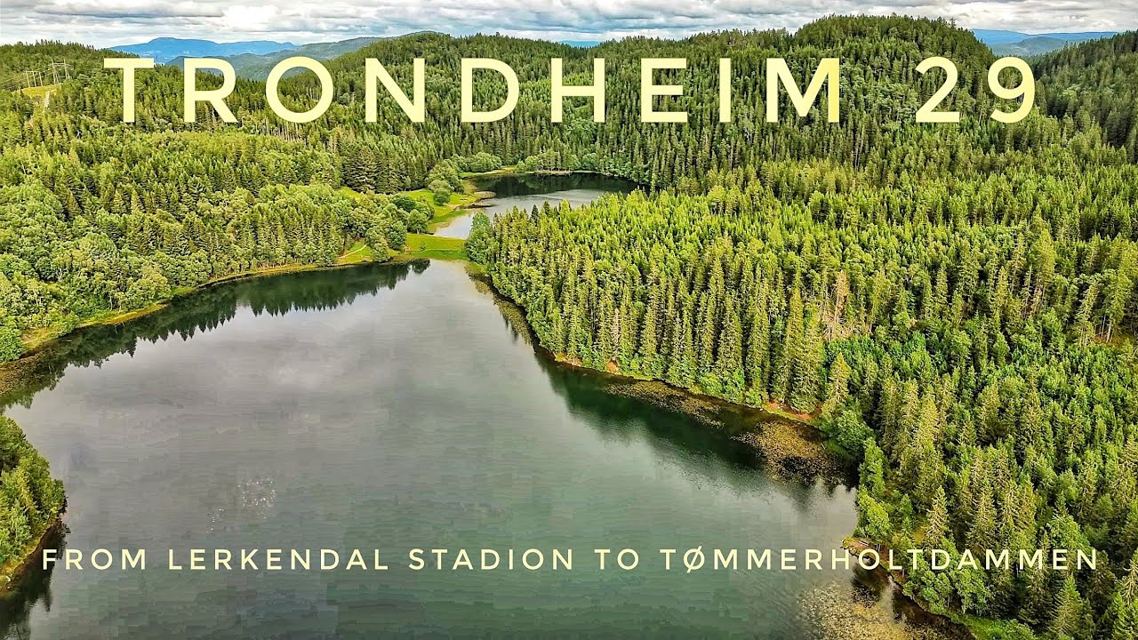 Trondheim 29. From Lerkendal stadion to Tømmerholtdammen