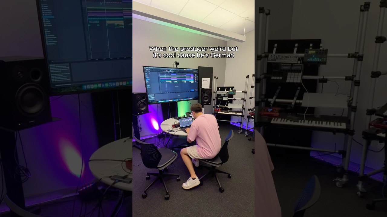 When the producer weird but it&rsquo;s cool cause he&rsquo;s German #techno #electronicmusic