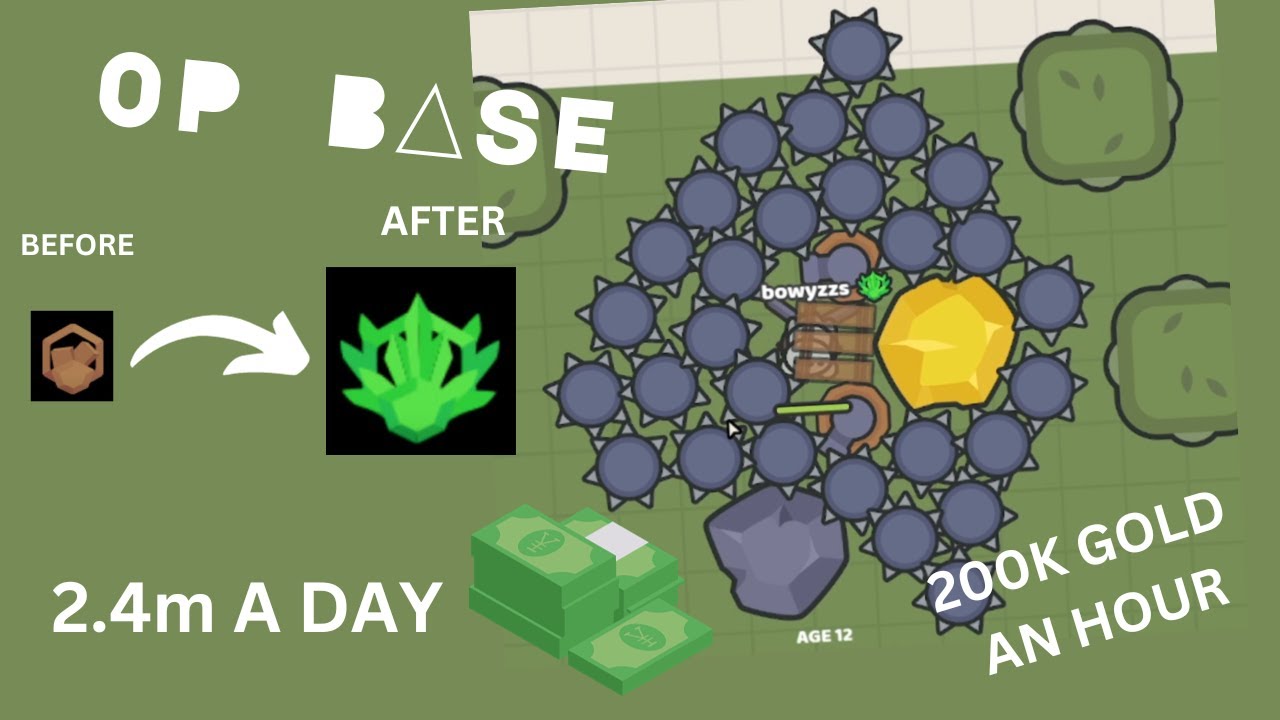 How to build a secure base in sploop.io