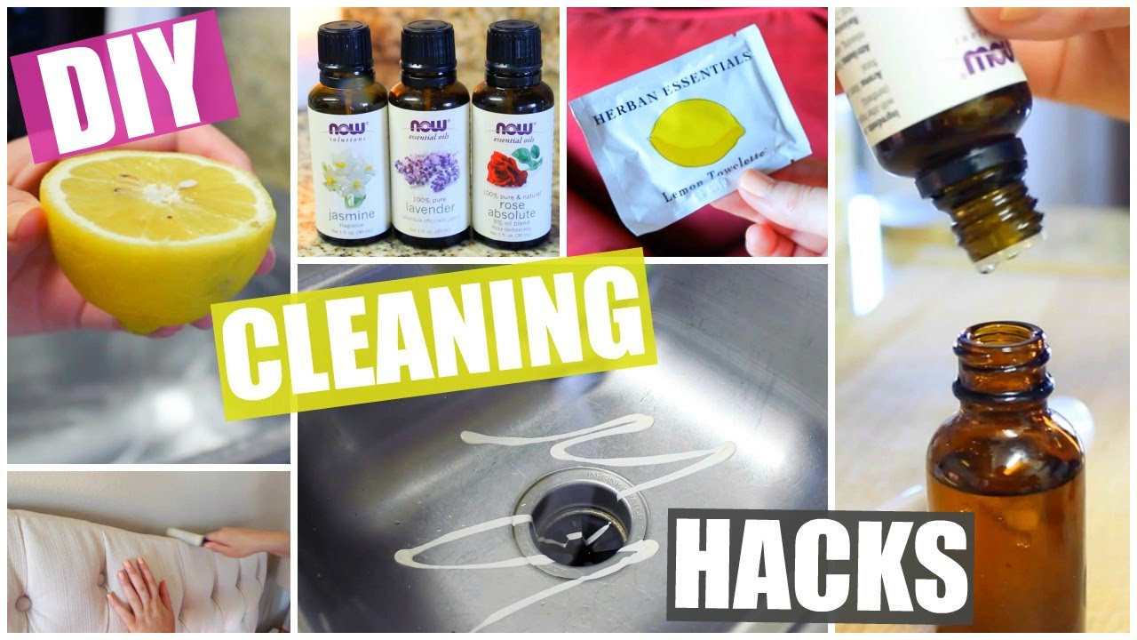 DIY Cleaning Hacks + How I Use Essential Oils!