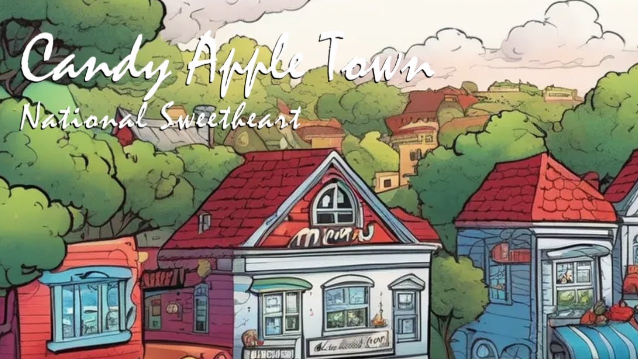 Candy Apple Town - National Sweetheart | 2-hour tune | Endless loop | Copyright Free!
