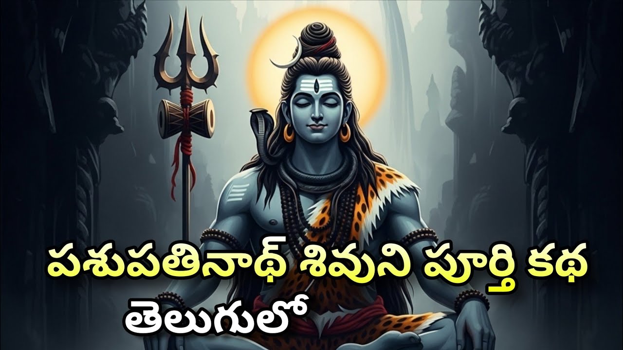 పశుపతినాథ్ శివుని కథ | నాలుగు ముఖాలు కలిగిన ప్రత్యేకమైన శివలింగం తెలుగులో #devotionalvideo