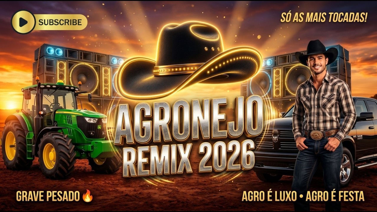 🤠🔊 GRAVE PESADO AGRONEJO REMIX 2026 | HITS QUE TREMEM O CARRO