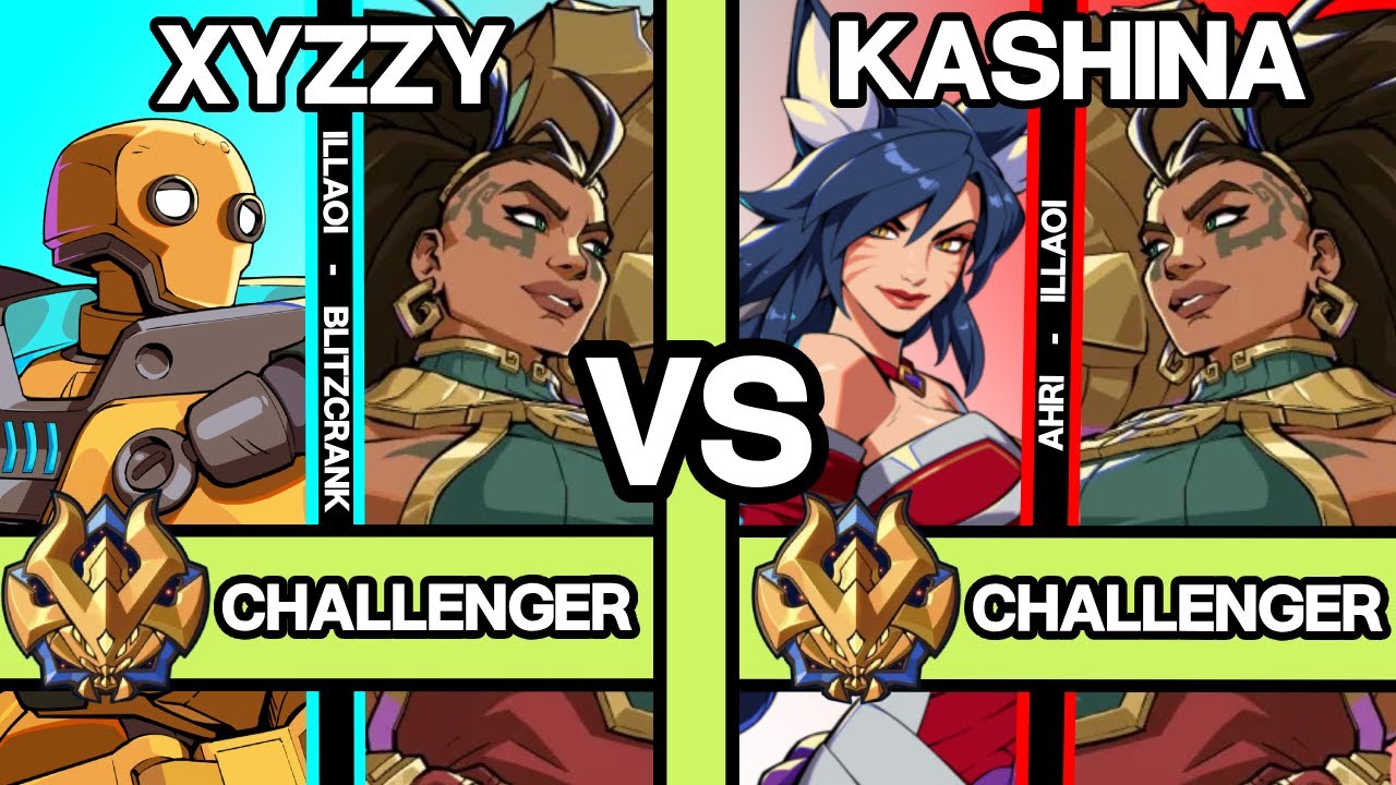 2XKO ▰ XYZZY (Illaoi/Blitzcrank) vs KASHINA (Ahri/Illaoi) ▰ 2XKO Pro Replays