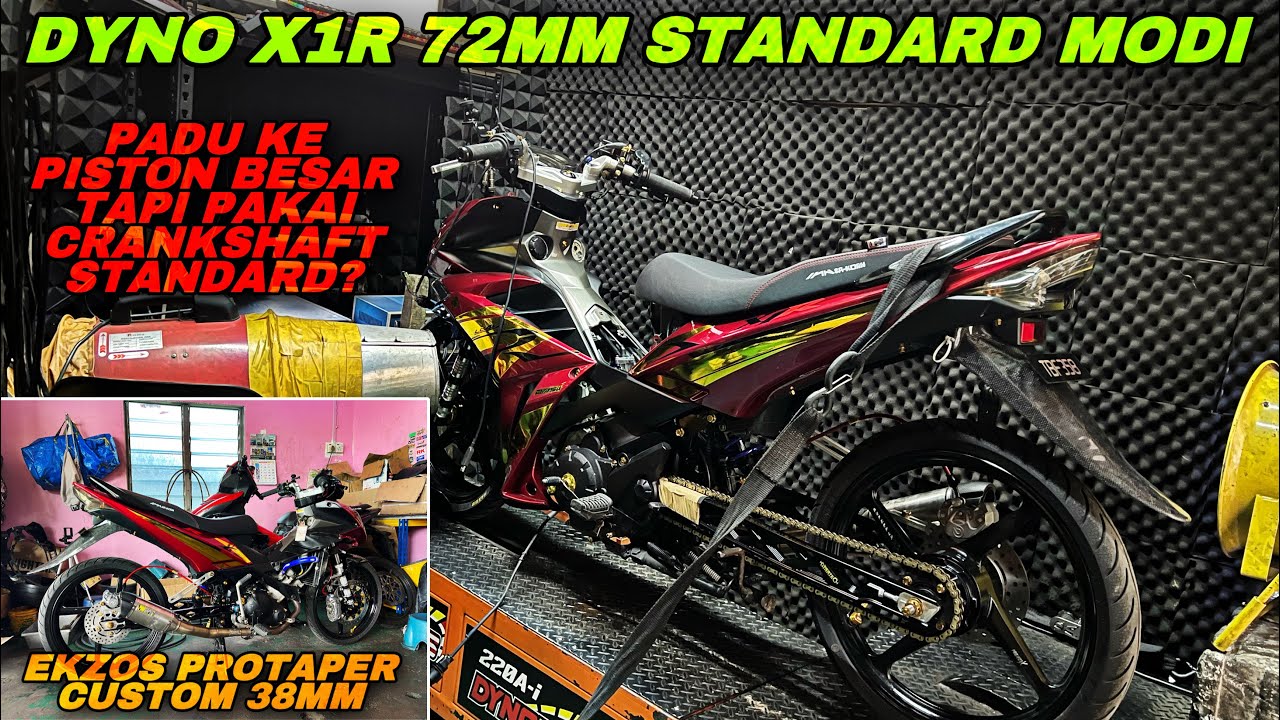 DYNO X1R 72MM STD MODI POWER KE? | EKZOS PROTAPER CUSTOM 38MM | REVEAL HP X1R 72MM STD MODI