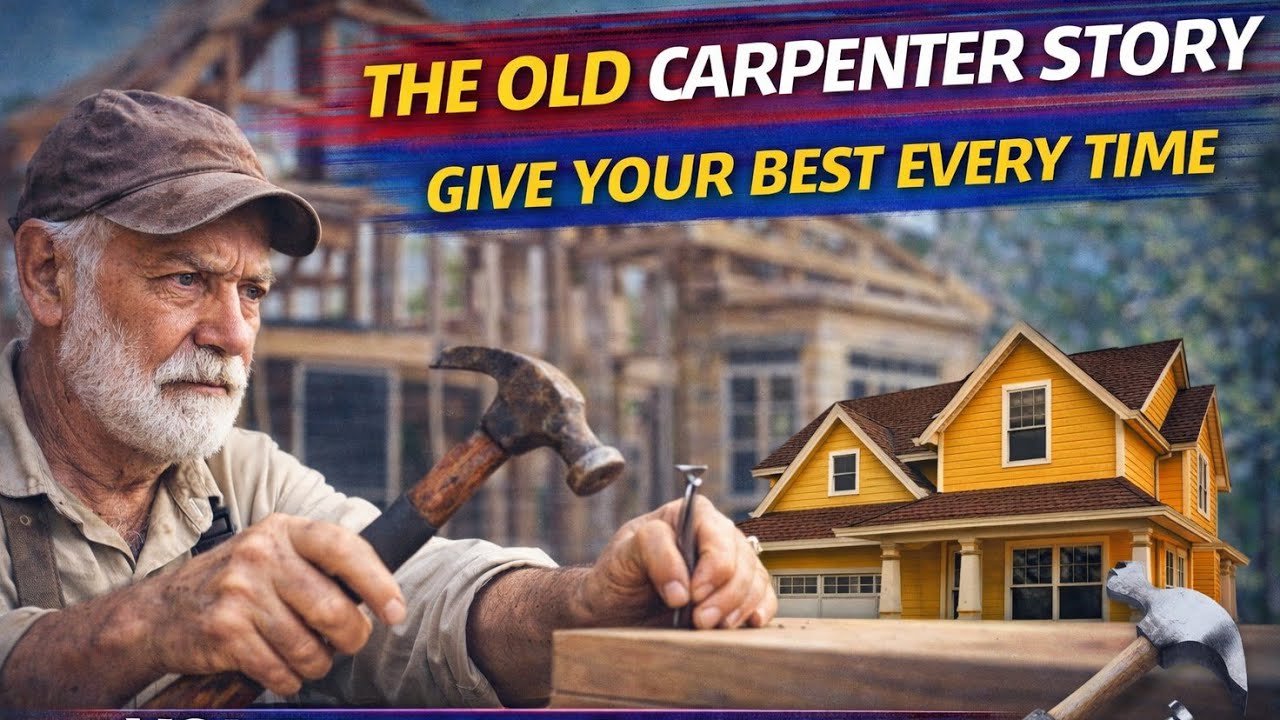The Old Carpenter Story | Why You Must Give Your Best Every Time | Corporate Training 