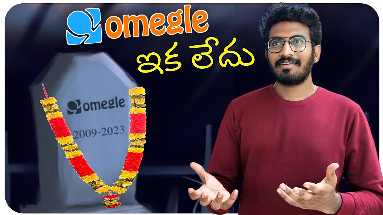 Omegle Banned!!! Reason Behind Omegle Shutdown Explained in Telugu | Omegle Officially Shutdown 💥