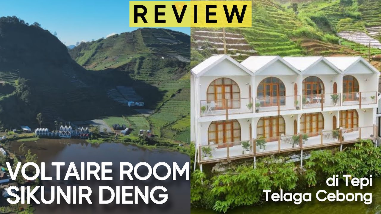 Menginap atau Staycation di VOLTAIRE ROOM Sikunir Dieng , ADEM & BISA MANCING DI TEPI DANAU ‼️