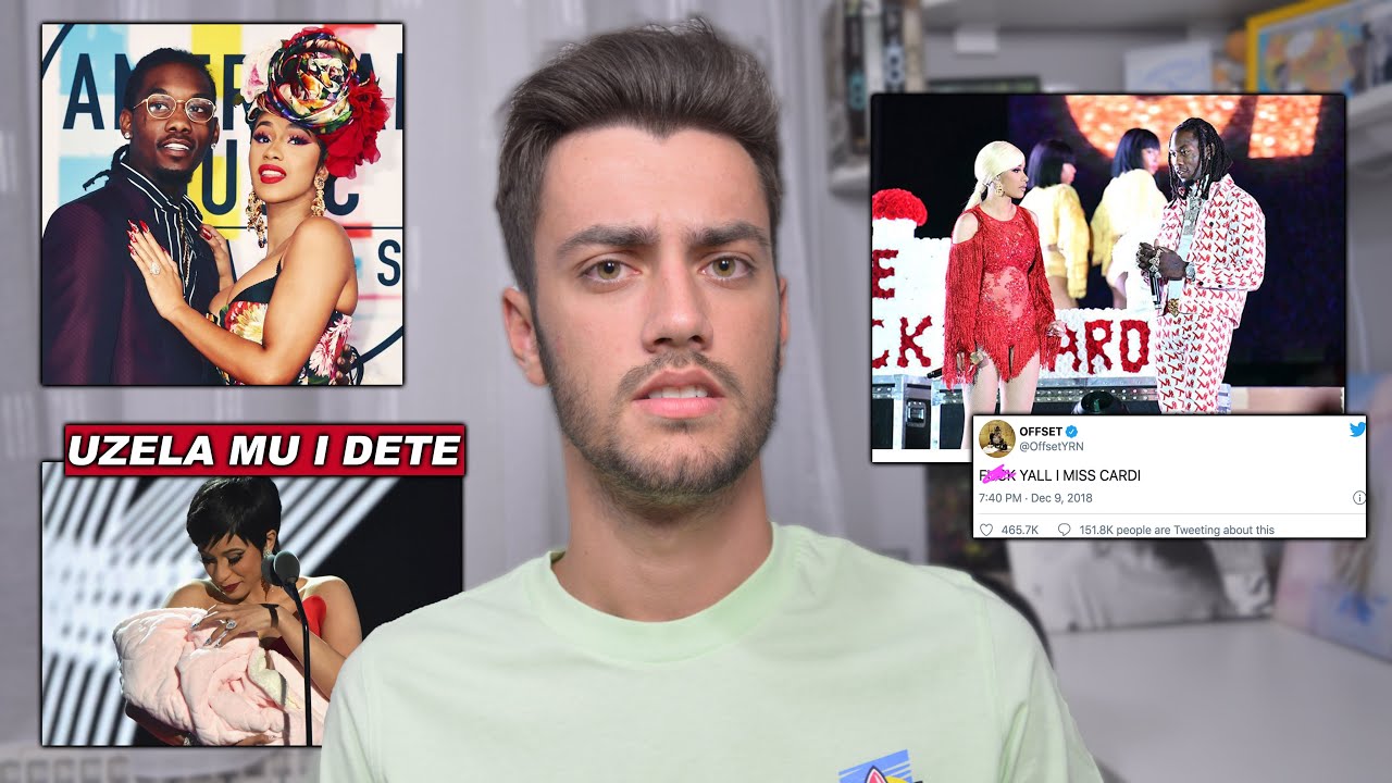 CARDI B TRAŽILA I RAZVOD I DETE OD OFFSETA | Nenad Ulemek