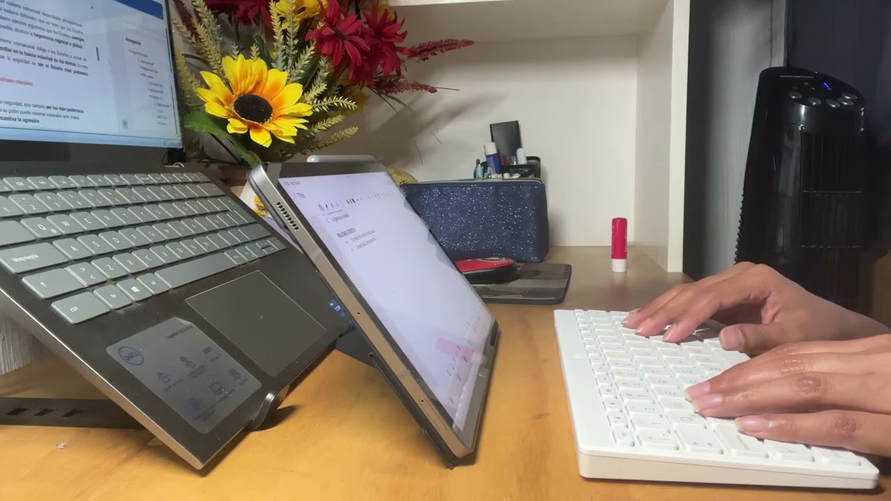 Studying while family prepares for the Super Bowl #ADHD #study #notasmr 