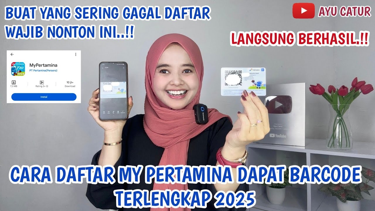 CARA DAFTAR MY PERTAMINA DAPAT BARCODE TERLENGKAP 2025 ❗️ BUAT YANG GAGAL DAFTAR WAJIB NONTON INI