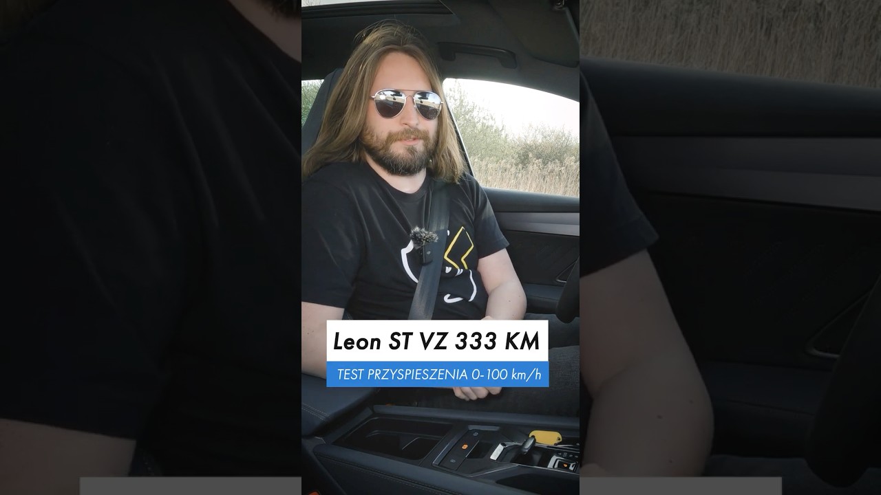 333 hp Cupra Leon in 0-100 km/h test