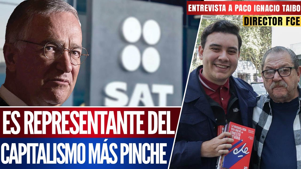 SALINAS PLIEGO PAGA SUS IMPUESTOS: PACO TAIBO LO DESTRUYE POR USURERO