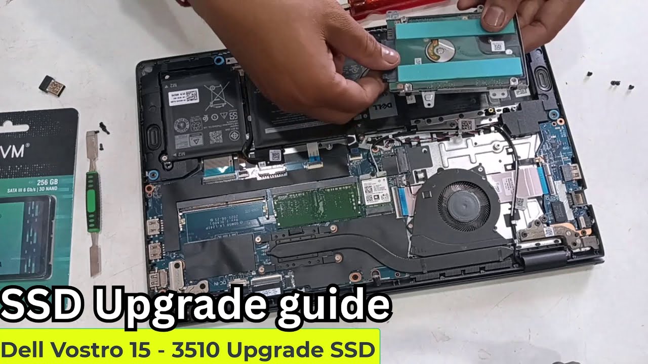 Dell Vostro 3510 SSD Upgrade Guide: How to Disassemble & Install SSD (2025 Tutorial)