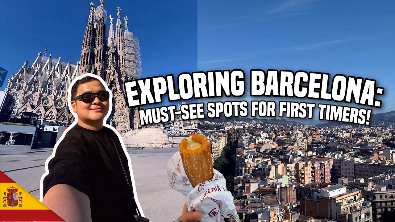 BARCELONA TRAVEL GUIDE: Best PLACES to VISIT for First Timers! 🇪🇸 | Ivan de Guzman