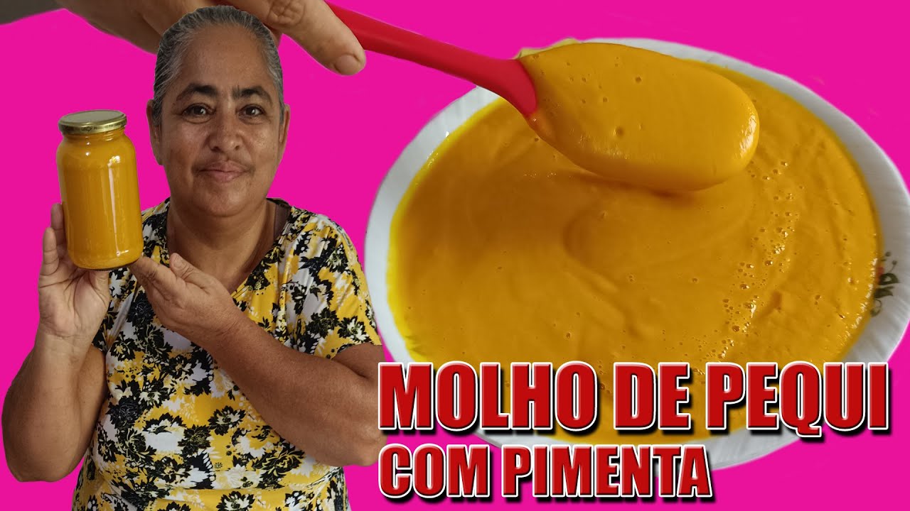 COMO FAZER MOLHO DE PEQUI COM PIMENTA (PASSO A PASSO)