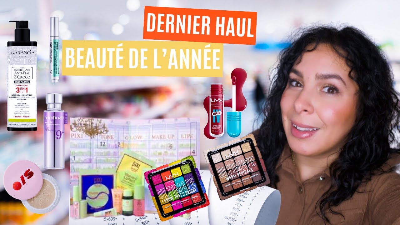 DERNIER HAUL BEAUTÉ DE L’ANNÉE 🛍️