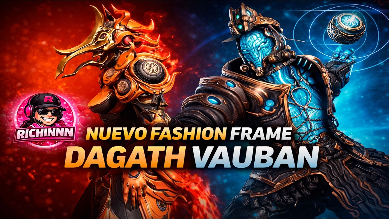 NUEVO FASHION FRAME 🔥 DAGATH & VAUBAN – El MEJOR DISEÑO 2026 | Warframe Español