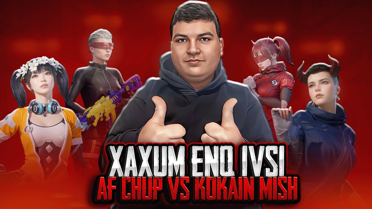 ⚔️ԽԱՂՈՒՄ ԵՆՔ ԼԵԳԵՆԴԱՐ ԽԱՂ AF CHUP VS KOKAIN MISH🔥