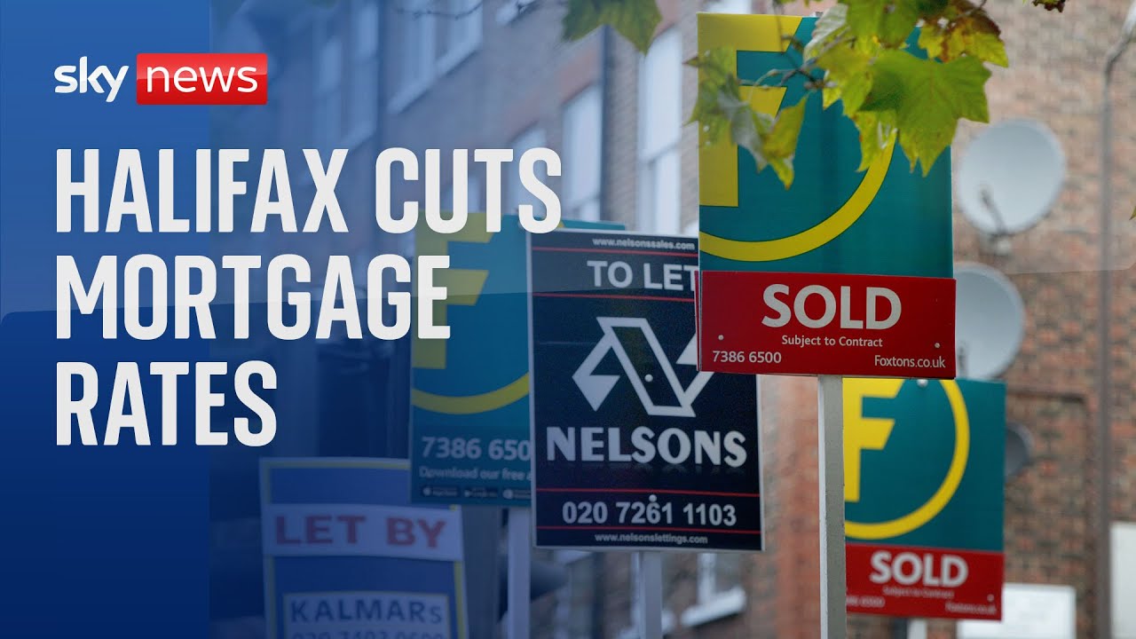 Cost of living crisis: Halifax joins rivals in cutting mortgage rates