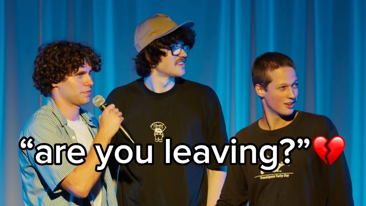 we got boo’d off stage