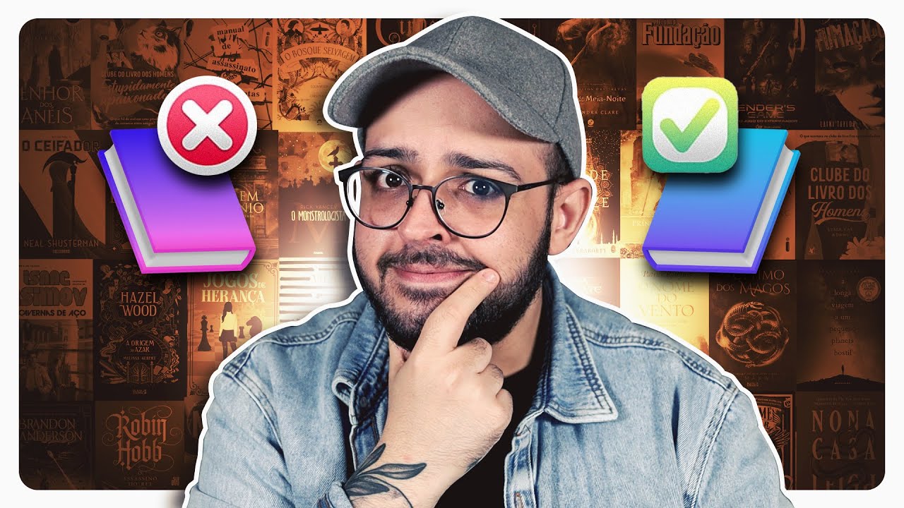 Minhas séries de livros começadas, abandonadas e finalizadas 📚