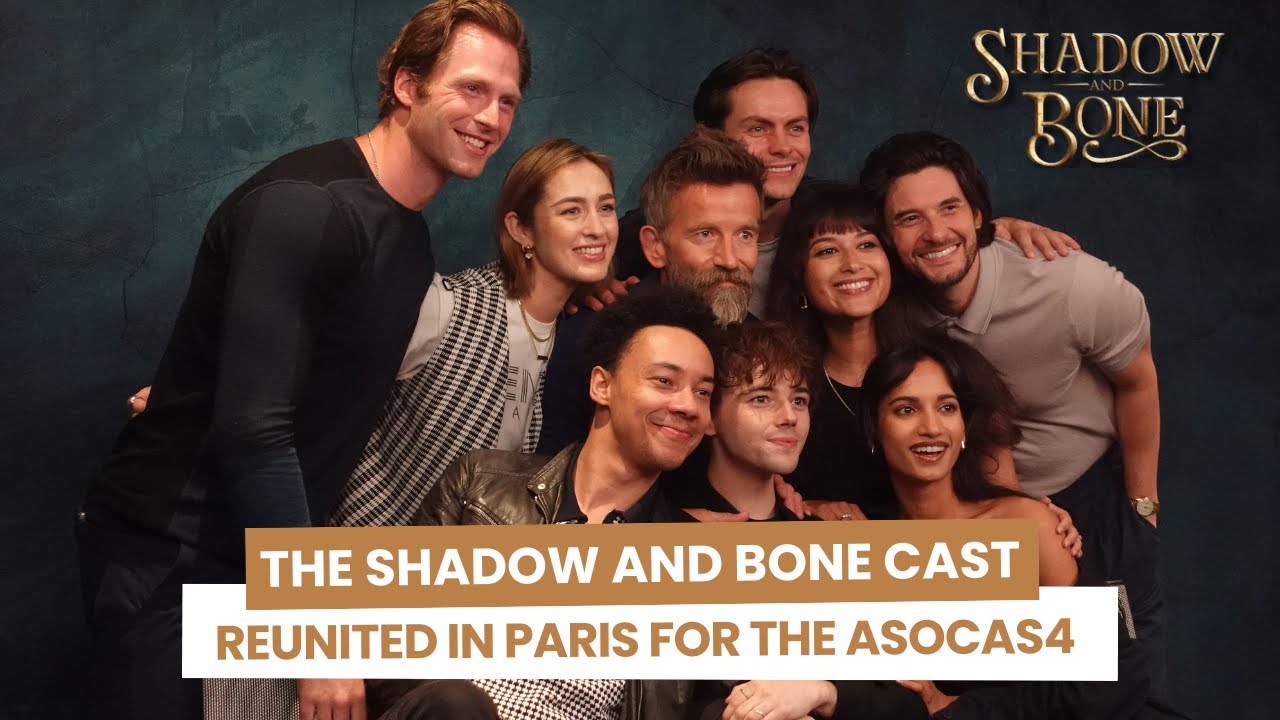 The cast of Shadow and Bone meeting their fans at the ASOCAS4 in Paris