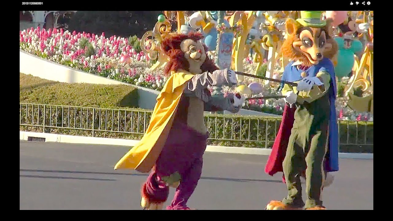 華麗なステップ、ドSなディズニーの女たち...（開園前グリーティング TDL）