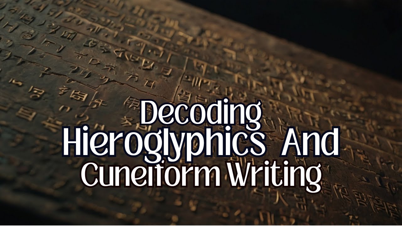 Delving into Hieroglyphics and Cuneiform Inscriptions