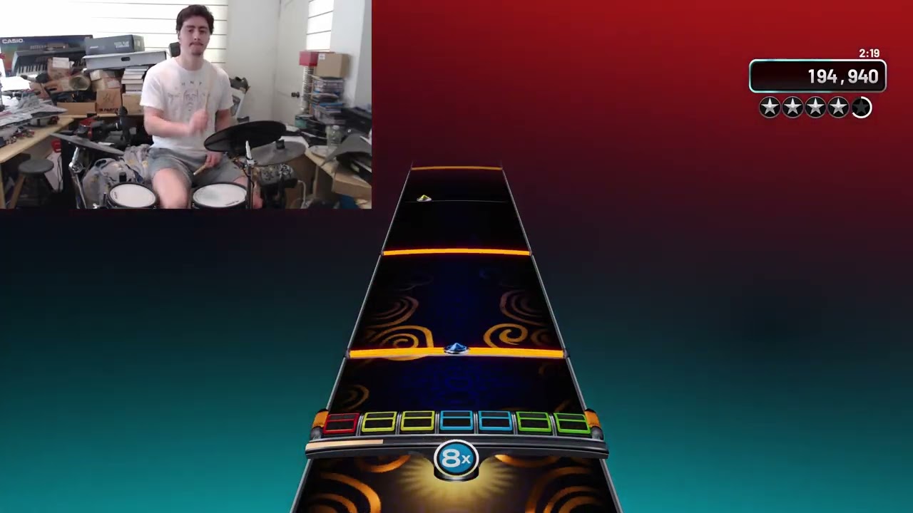 YARG | Pierce The Veil - Stained Glass Eyes and Colorful Tears | 99% Expert Pro Drums