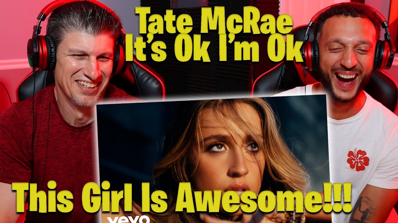 Tate McRae - It's ok I'm ok (Official Video) REACTION!!!
