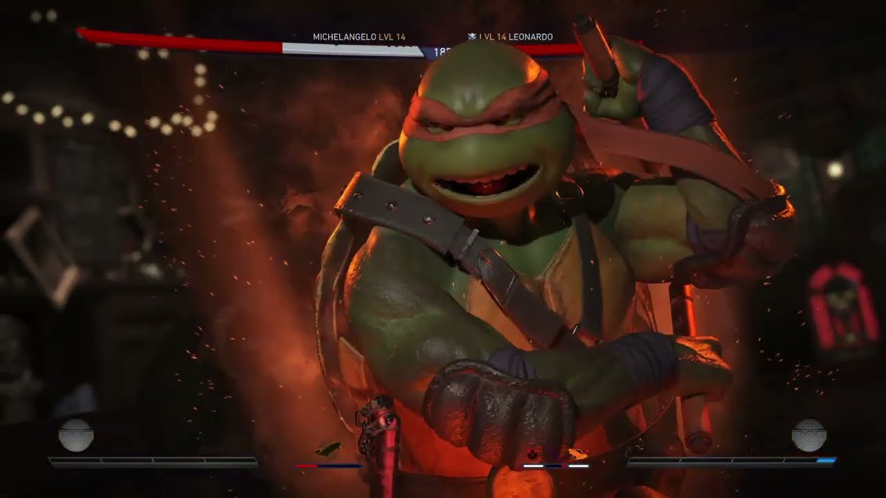 Injustice 2: Legendary Edition: Michelangelo Vs. Leonardo