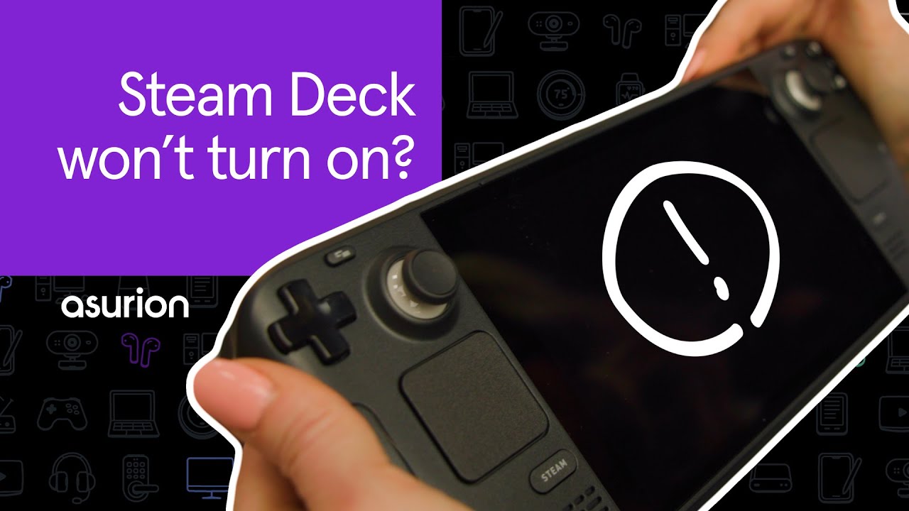 Steam Deck won't turn on? Here's what to do | Asurion