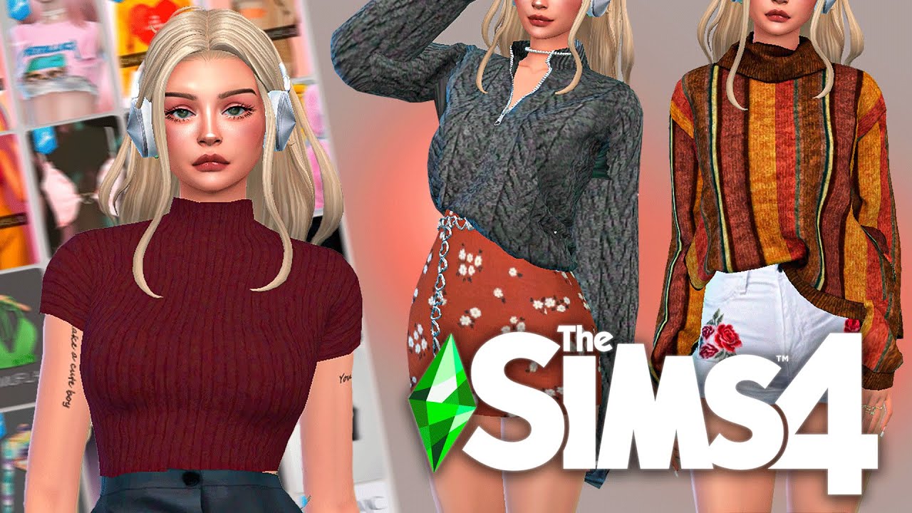 🧡​​ SUPER MEGA PACK DE ROUPAS FEMININAS THE SIMS 4