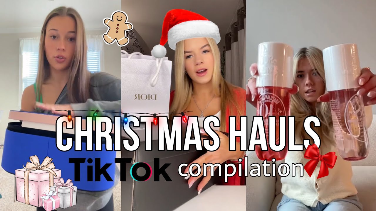 Christmas haul 2023 🎄🎅❄️☃️ tiktok compilation