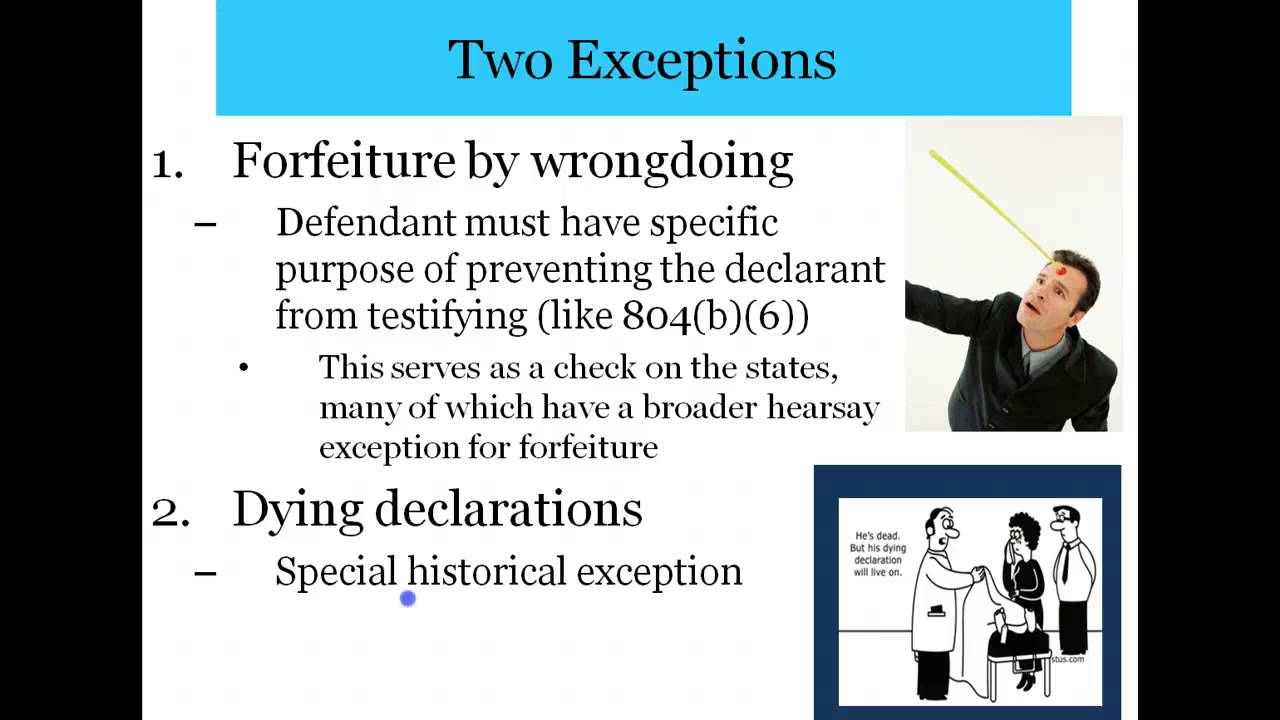 Confrontation Clause Overview