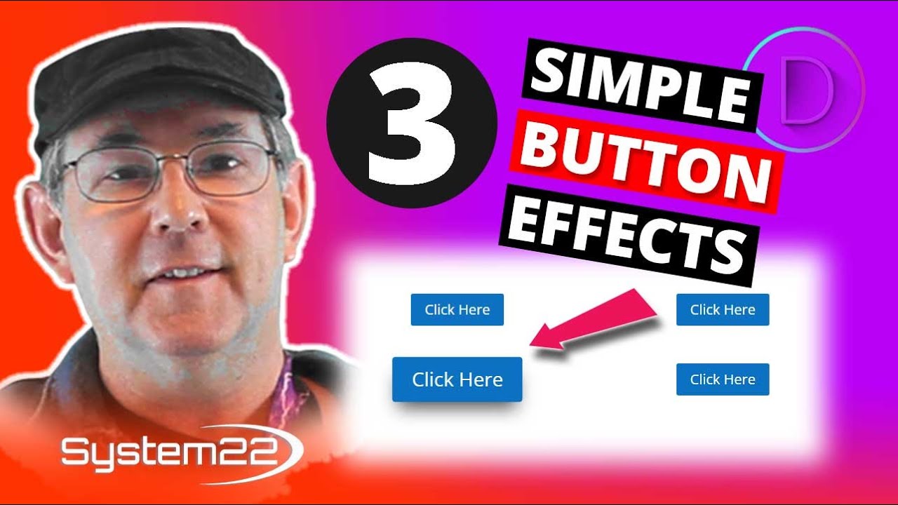 Divi Theme 3 Simple Button Hover Effects 👈👈